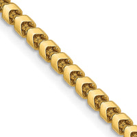 Load image into Gallery viewer, 14K 2.4mm Franco Chain
