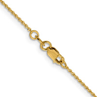 Load image into Gallery viewer, 14K 1.15mm D/C Oval Link Chain
