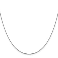 Load image into Gallery viewer, 14K White Gold 1.15mm D/C Oval Link Chain
