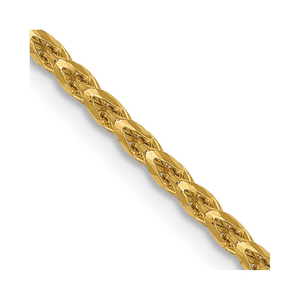 14K 1.6mm D/C Open Franco Chain
