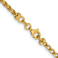 Load image into Gallery viewer, 14K 2.45mm D/C Open Franco Chain
