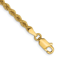 Load image into Gallery viewer, 14K 2.25mm Solid Regular Rope Chain

