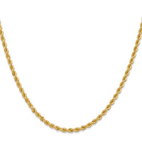 Load image into Gallery viewer, 14K 2.75mm Solid Regular Rope Chain
