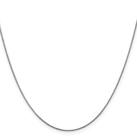 Load image into Gallery viewer, 14K White Gold .65mm D/C Spiga Chain

