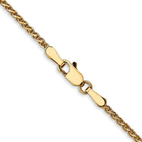 Load image into Gallery viewer, 14K 1.4mm D/C Spiga Chain

