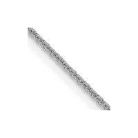 Load image into Gallery viewer, 14K White Gold .9mm Round Cable Chain
