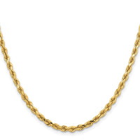 Load image into Gallery viewer, 14K 3.75mm Diamond-Cut Rope Chain
