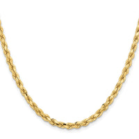 Load image into Gallery viewer, 14K 4.25mm Diamond-Cut Rope Chain

