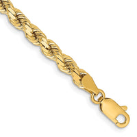 Load image into Gallery viewer, 14K 4.25mm Diamond-Cut Rope Chain
