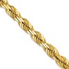 14K 5.5mm Diamond-Cut Rope Chain