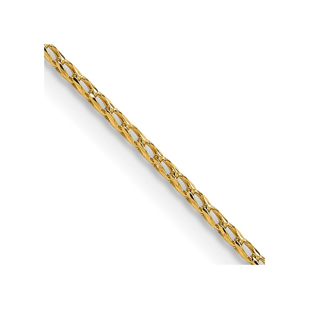14K 1.15mm D/C Open Franco Chain