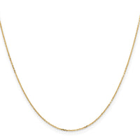 Load image into Gallery viewer, 14K .85mm D/C Cable Chain
