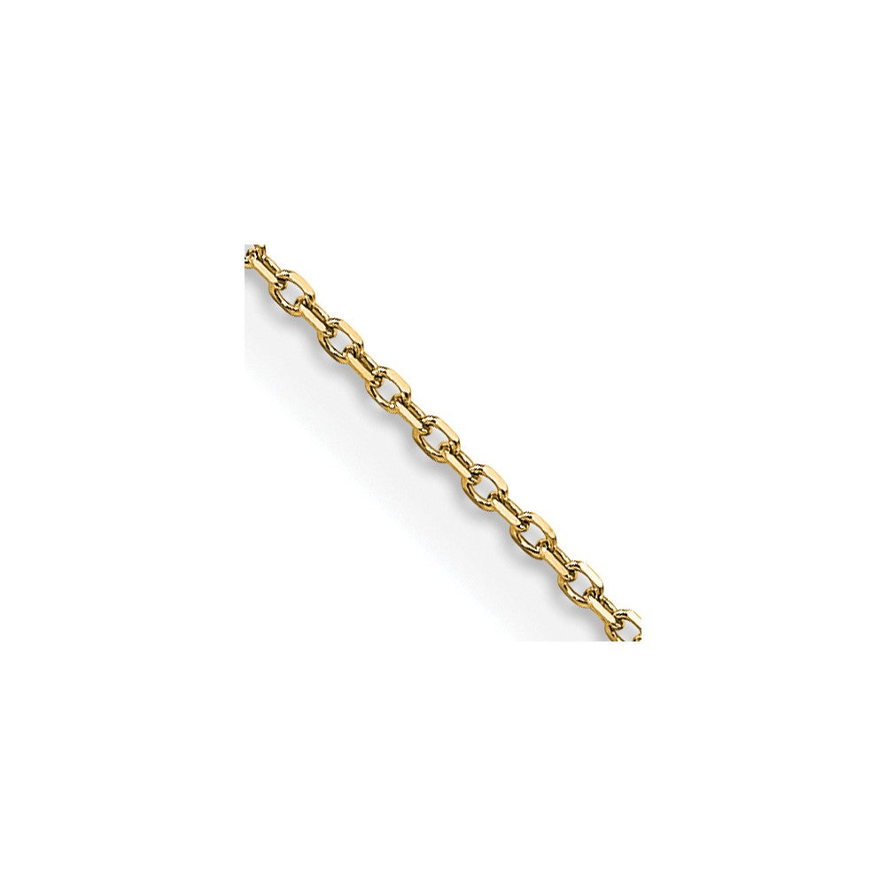 14K .85mm D/C Cable Chain