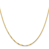 Load image into Gallery viewer, 14K 1.45mm Concave Box Chain
