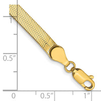 Load image into Gallery viewer, 14k 4mm Silky Herringbone Chain
