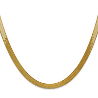 Load image into Gallery viewer, 14k 5mm Silky Herringbone Chain
