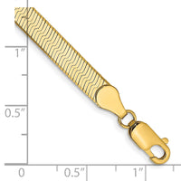 Load image into Gallery viewer, 14k 5mm Silky Herringbone Chain
