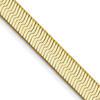 Load image into Gallery viewer, 14k 5mm Silky Herringbone Chain
