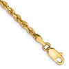 14k 3.0mm Diamond-Cut Lightweight Rope Chain