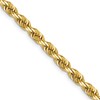 14k 4mm Diamond-Cut Lightweight Rope Chain