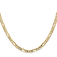 Load image into Gallery viewer, 14k 4mm Concave Open Figaro Chain
