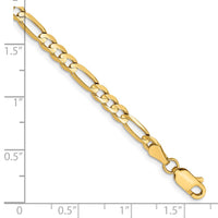 Load image into Gallery viewer, 14k 4mm Concave Open Figaro Chain
