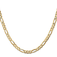 Load image into Gallery viewer, 14k 4.5mm Concave Open Figaro Chain
