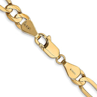 Load image into Gallery viewer, 14k 5.5mm Concave Open Figaro Chain
