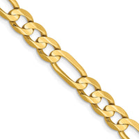 Load image into Gallery viewer, 14k 6mm Concave Open Figaro Chain
