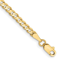 Load image into Gallery viewer, 14k 3mm Open Concave Curb Chain
