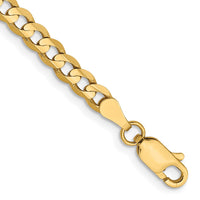 Load image into Gallery viewer, 14k 3.8mm Open Concave Curb Chain
