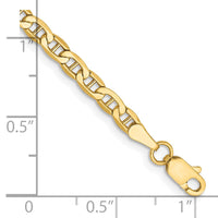 Load image into Gallery viewer, 14k 3.2mm Semi-Solid Anchor Chain
