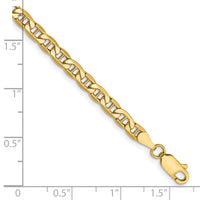 Load image into Gallery viewer, 14k 4mm Semi-Solid Anchor Chain
