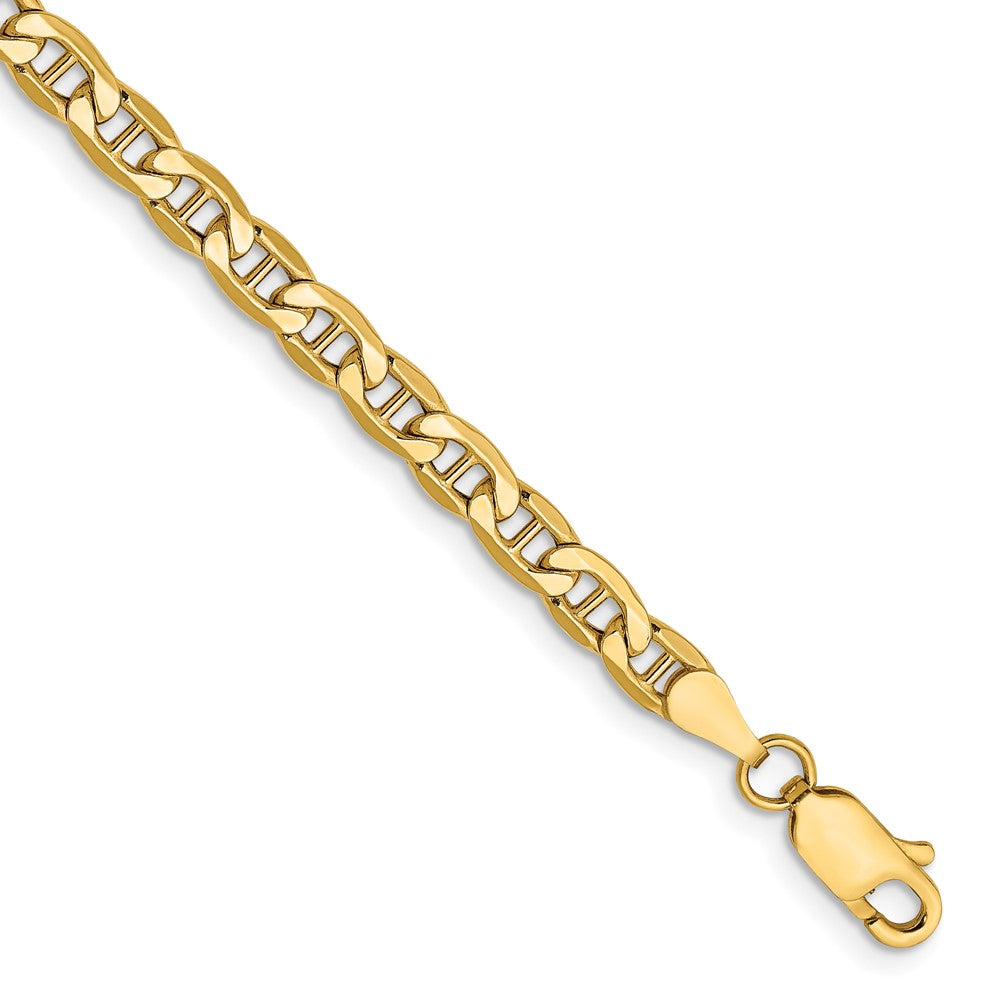 14k 4mm Semi-Solid Anchor Chain