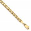 14k 4mm Semi-Solid Anchor Chain