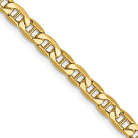 Load image into Gallery viewer, 14k 4mm Semi-Solid Anchor Chain
