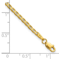 Load image into Gallery viewer, 14k 2.4mm Concave Anchor Chain
