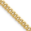 14k 4.25mm Solid Miami Cuban Chain