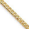 14k 6.25mm Solid Miami Cuban Chain