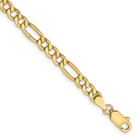 Load image into Gallery viewer, 14k 4.2mm Semi-Solid Figaro Chain
