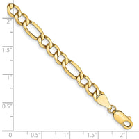 Load image into Gallery viewer, 14k 5.75mm Semi-Solid Figaro Chain
