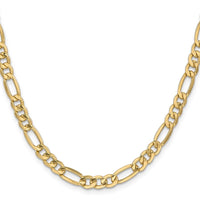 Load image into Gallery viewer, 14k 6.25mm Semi-Solid Figaro Chain
