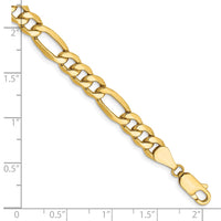 Load image into Gallery viewer, 14k 6.25mm Semi-Solid Figaro Chain
