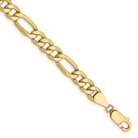 Load image into Gallery viewer, 14k 6.25mm Semi-Solid Figaro Chain
