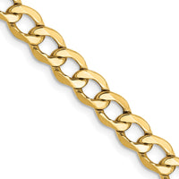 Load image into Gallery viewer, 14k 5.25mm Semi-Solid Curb Chain
