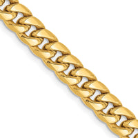 Load image into Gallery viewer, 14k 6mm Semi-Solid Miami Cuban Chain

