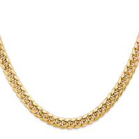 Load image into Gallery viewer, 14k 6.75mm Semi-Solid Miami Cuban Chain
