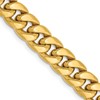 14k 7.3mm Semi-Solid Miami Cuban Chain