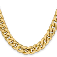 Load image into Gallery viewer, 14k 11mm Semi-Solid Miami Cuban Chain
