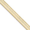 14k 5.5mm Silky Herringbone Chain